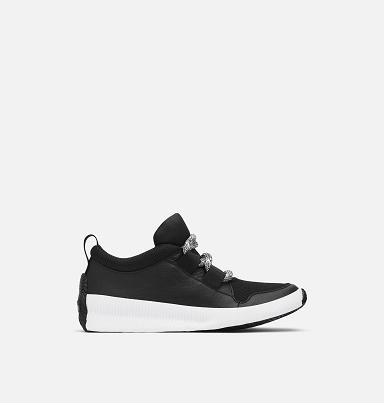 Sorel Out N About Plus Shoes - Women's Sneaker Black AU215830 Australia